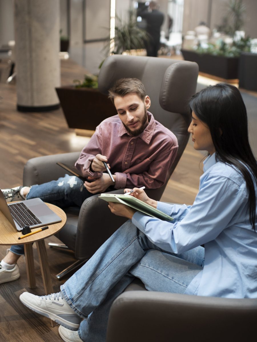 team working together project